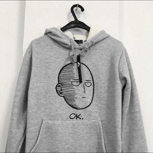 Never worn one punch man hoodie.